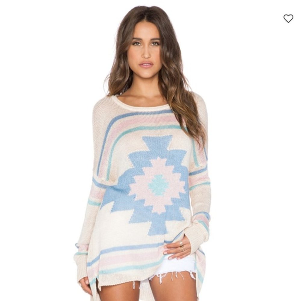 Show Me Your MuMu Bonfire Pullover in Paztek